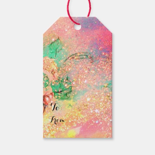 影の庭 – 失った魔法蝶の植物 ギフトタグ (正面)