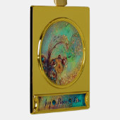 影の庭 – 失った魔法蝶の植物 ゴールドプレートバナーオーナメント (右)