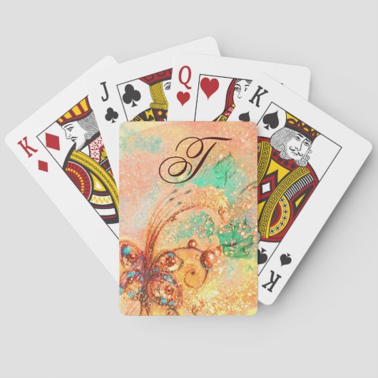 影の庭 – 失った魔法蝶の植物 トランプ (裏面)