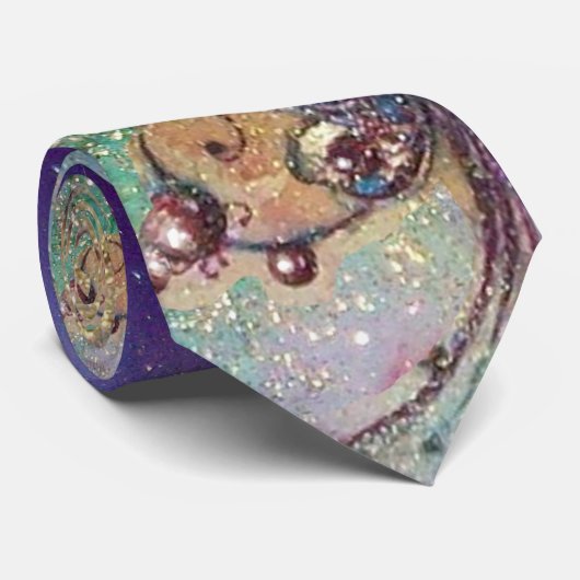 影の庭、失った魔法蝶の植物 ネクタイ (ロール)