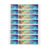 影の庭 – 失った魔法蝶の植物 ラップアラウンド宛名ラベル