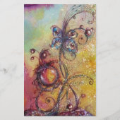 影の庭/失った魔法蝶の植物 便箋 (正面)