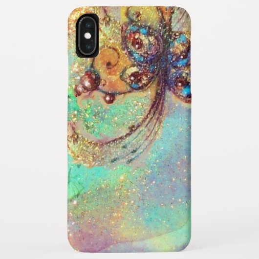 影の庭 – 失った魔法蝶の植物 Case-Mate iPhoneケース (裏面)