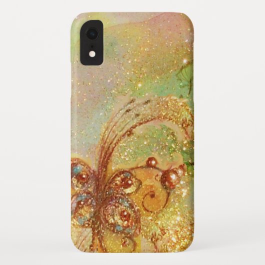 影の庭 – 失った魔法蝶の植物 Case-Mate iPhoneケース (裏面)