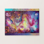 影の庭、神秘的な失った階段 ジグソーパズル (横)