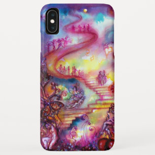 影の庭、神秘的な失った階段 iPhone XS MAXケース