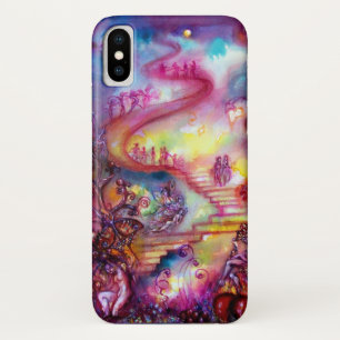 影の庭、神秘的な失った階段 iPhone X ケース