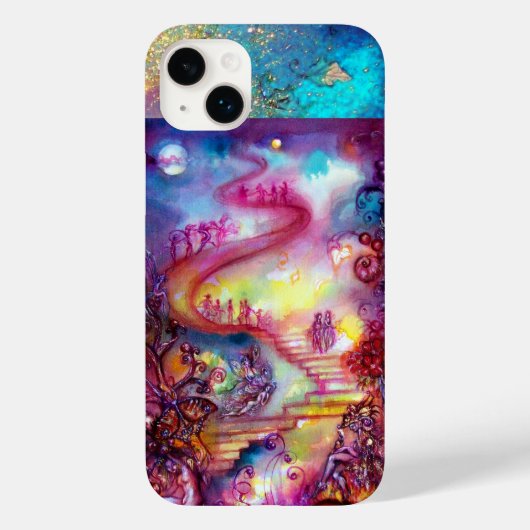 影の庭、神秘的な失った階段 Case-Mate iPhoneケース (裏面)