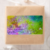 影の庭、紫失った色の緑の黄色 ラベル (インサイチュ)