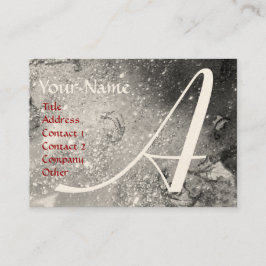 影の庭 – 蝶失ったモノグラム 名刺