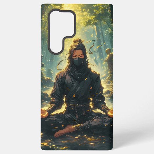 影の戦士の禅 SAMSUNG GALAXYケース (裏面)