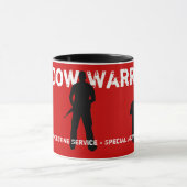 影の戦士- CIAの国民の秘蜜サービス マグカップ (中央)