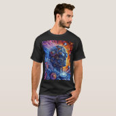 影の政府1 – 異常な抽象芸術 Tシャツ (正面フル)