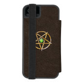 影の暗い本 INCIPIO iPhoneウォレットケース (フォリオ裏面)