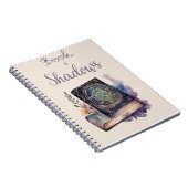 影の本。スペル用 ノートブック (右側)