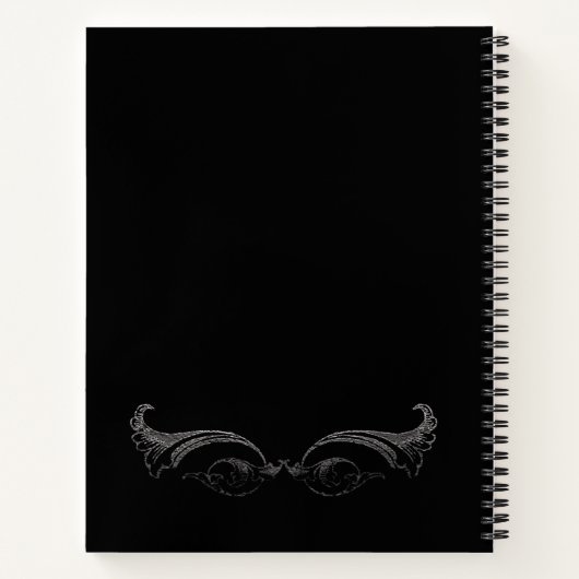 影の本 ノートブック (裏面)