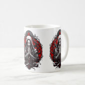 影の森のヘビの女司祭 コーヒーマグカップ (正面右)