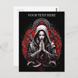 影の森のヘビの女司祭 ポストカード