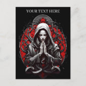 影の森のヘビの女司祭 ポストカード (正面)