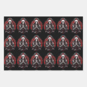 影の森のヘビの女司祭 ラッピングペーパーシート (正面2)