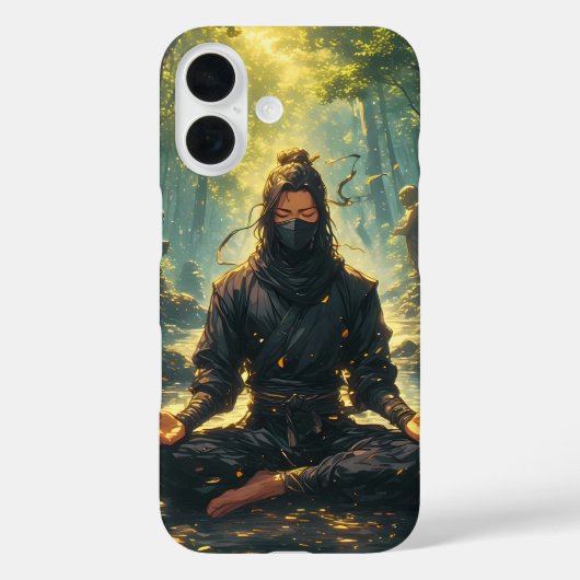 影の武士の禅 Case-Mate iPhoneケース (裏面)