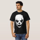 影の滴るドクロマスク Tシャツ (正面フル)