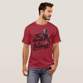 影の狩人_暗黒正義! Tシャツ (正面フル)