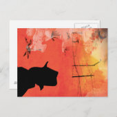 影の男 ポストカード (正面/裏面)