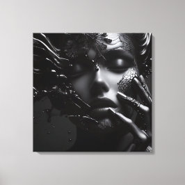 影の神秘的な：光と闇の踊り キャンバスプリント