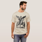 影の空のささやきの使者 Tシャツ (正面フル)