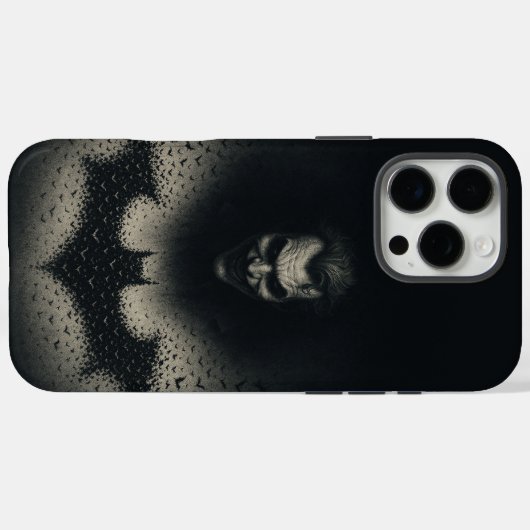 影の笑い Case-Mate iPhoneケース (裏面 (横))