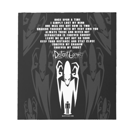 影の詩 ノートパッド (正面)