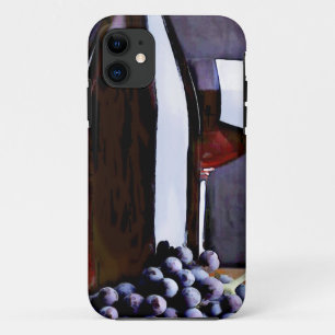 影の赤 iPhone 11 ケース