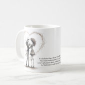 影の2つの魂深い：愛の中のハロウィーン コーヒーマグカップ (正面左)