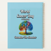 影を追い払う。世界がん日 プランナー手帳 (裏面)