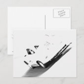 影を駆け抜ける ポストカード (正面/裏面)