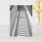 影トラック カード (黄色い花)