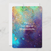 影失ったの岩 招待状 (裏面)