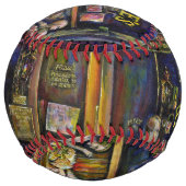 影幽霊のよく出るの非晶質形状 ソフトボール (裏面)