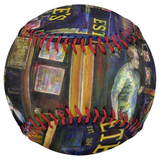 影幽霊のよく出るの非晶質形状 ソフトボール (正面)