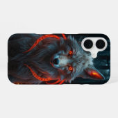 影狐 iPhone 16ケース (裏面横)