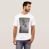 影静かの中で旅をステップ Tシャツ (正面フル)