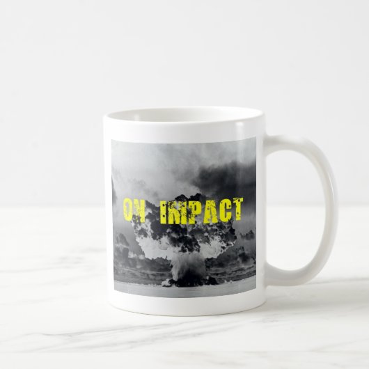 影響のマグ コーヒーマグカップ (右)