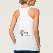 影響の大人タンク タンクトップ (裏面)