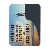 影響の忍耐力 – やる気を起こさせる マグネット (縦)