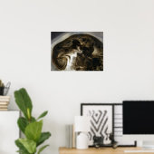 影響下のインク ポスター (ホームオフィス)