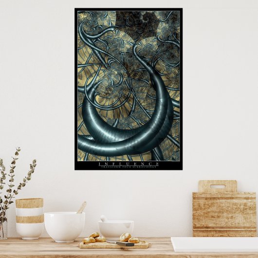 影響 ポスター (キッチン)