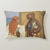 影、エドマンドLeighton著c. 1909年 アクセントクッション (正面)