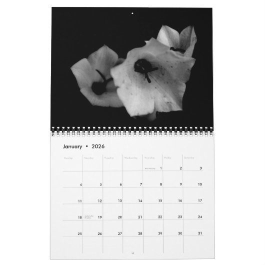 影 カレンダー (1月 2026)