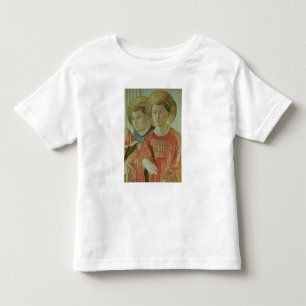 影、セントトーマスの詳細のマドンナ トドラーTシャツ